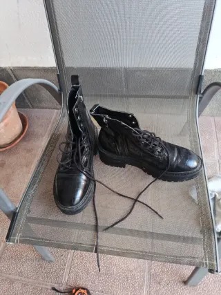 Botas negras de plataforma