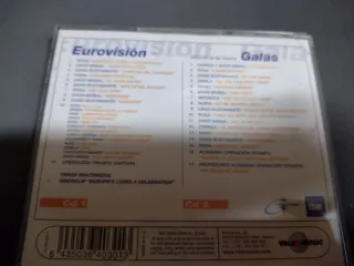 CD Operación Triunfo Álbum de Eurovisión