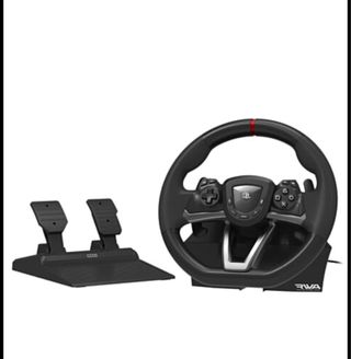 Volante PS4 Negro/Rojo