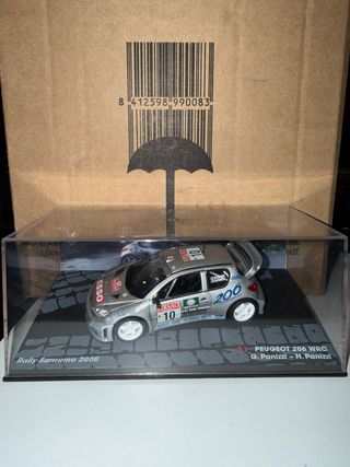 Peugeot 206 WRC 1/43 Rally Sanremo 2000