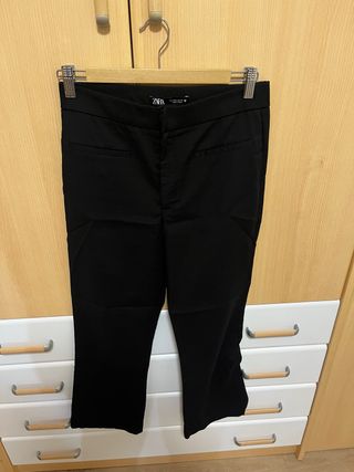 Pantalones de vestir Zara negros