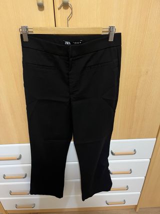 Pantalones de vestir Zara negros
