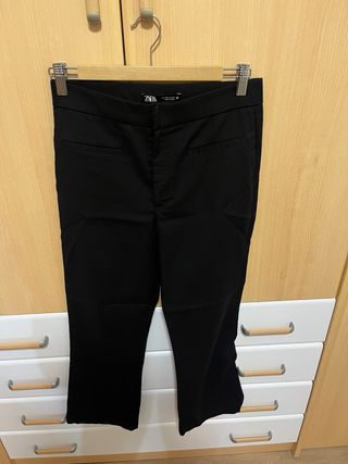 Pantalones de vestir Zara negros