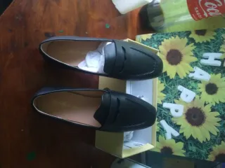 Zapatos planos negros mujer