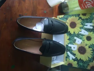 Zapatos planos negros mujer