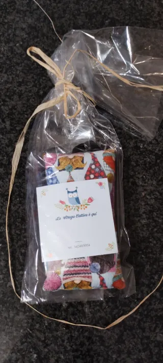 Portachiavi handmade in stoffa