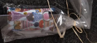 Portachiavi handmade in stoffa