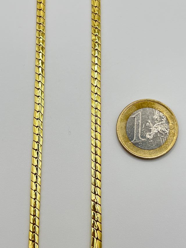 Catena a spina in oro 18k 12,48 gr.