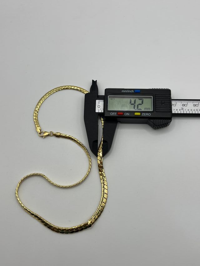 Catena a spina in oro 18k 12,48 gr.