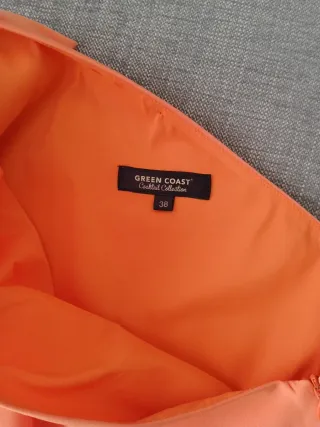 Mono naranja mujer para fiesta o evento