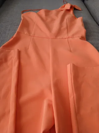 Mono naranja mujer para fiesta o evento