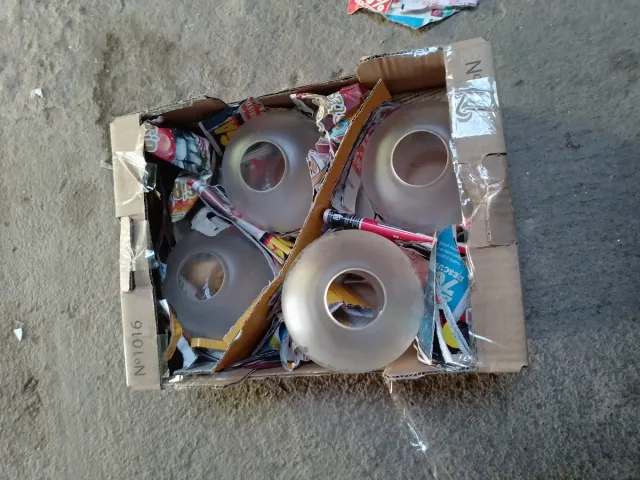 4 Tulipas de cristal transparentes