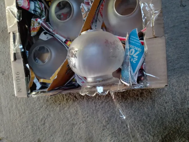 4 Tulipas de cristal transparentes