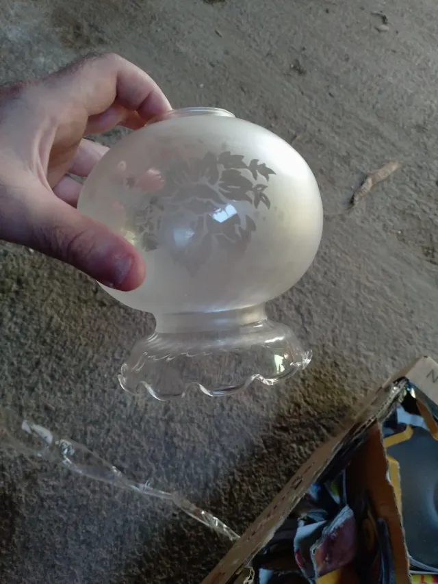 4 Tulipas de cristal transparentes