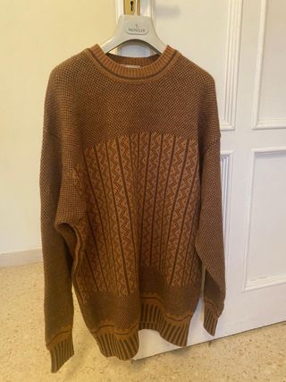 Jersey de lana, Hombre Marrón
