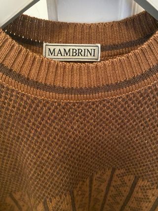 Jersey de lana, Hombre Marrón