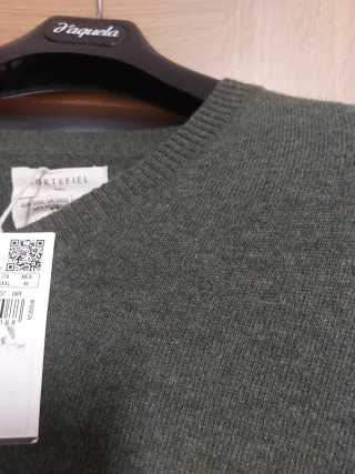 Jersey Lana Cortefiel Hombre XXXL Cuello Pico