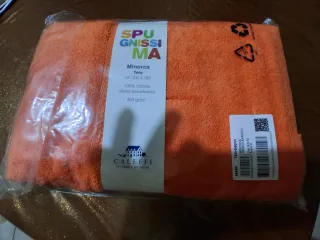 Telo bagno MINORCA 100x150 Arancio