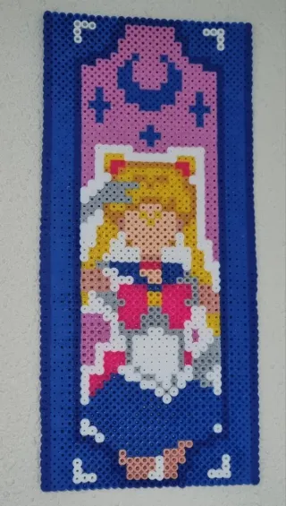 Decoración Sailor Moon Hama Beads