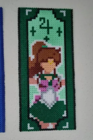 Decoración Sailor Moon Hama Beads