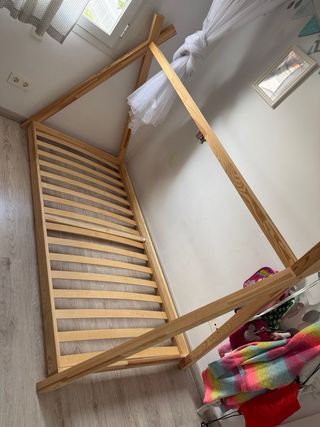 Cama Montessori Tipi Madera Infantil