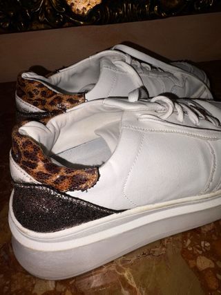 Scarpe donna sneakers bianche