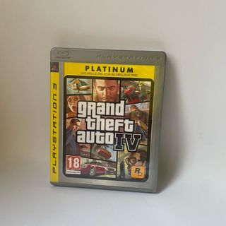 Grand Theft Auto IV + Mappa PS3 Platinum Edition