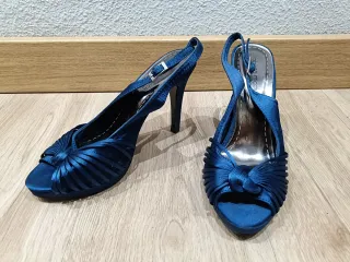Zapatos de vestir azul