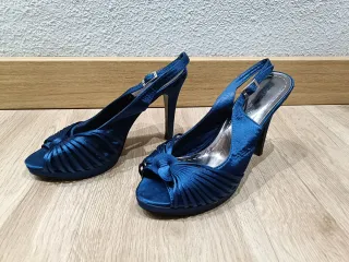 Zapatos de vestir azul