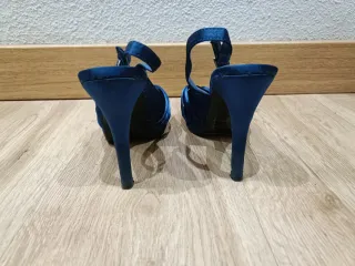 Zapatos de vestir azul