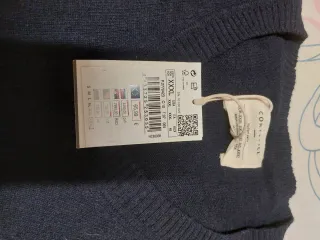 Jersey lana Cortefiel cuello pico hombre XXXL