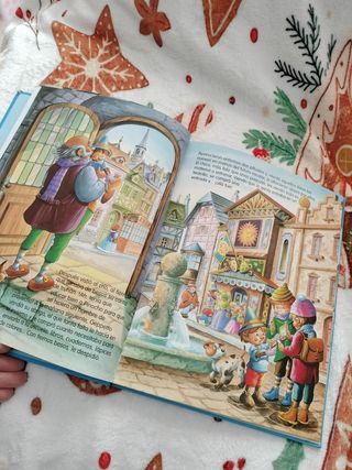 Libro cuento Pinocho