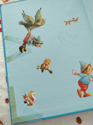 Libro cuento Pinocho