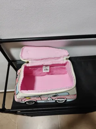 Neceser Snoopy Furgoneta Rosa