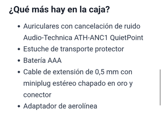 Auriculares Audio-Technica ATH-ANC1