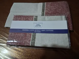 2 Federe Caleffi City Style 100% Cotone