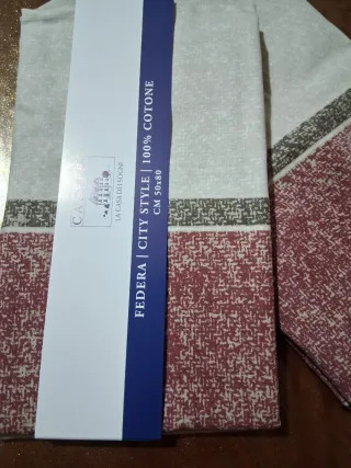 2 Federe Caleffi City Style 100% Cotone