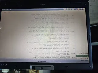 Portátil Acer Aspire 9300 17" con Linux