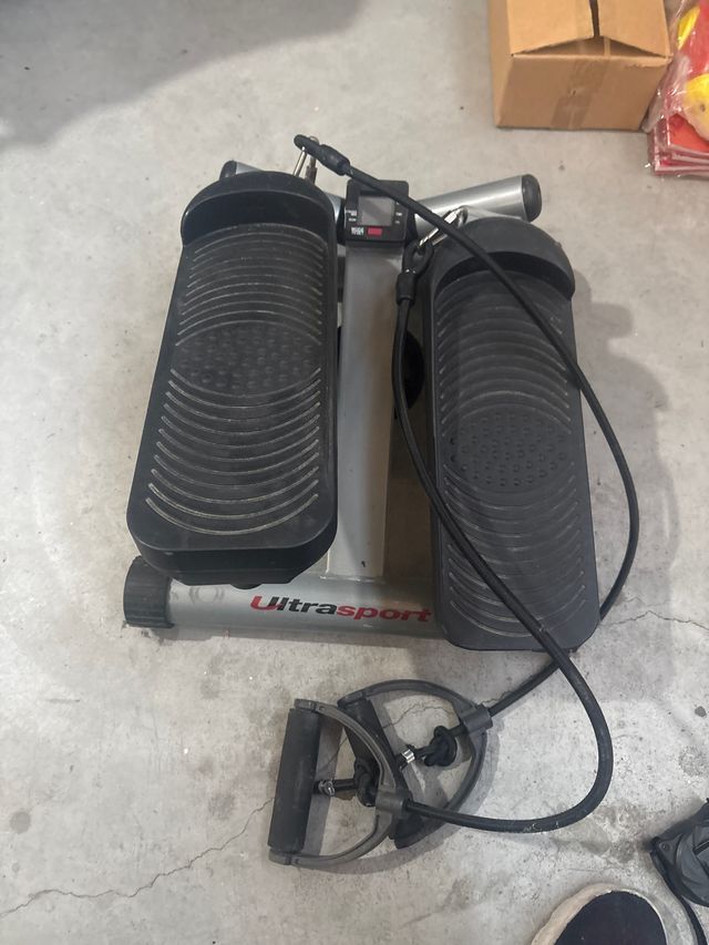 Stepper Ultrasport con bandas elásticas