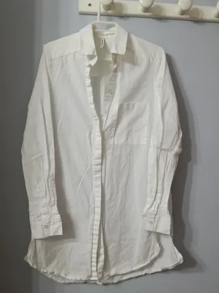 Camisa blanca de señora