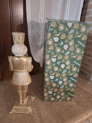 Soldatino Schiaccianoci L'Oca Nera Oro