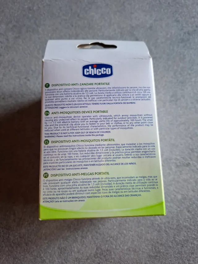 Chicco Dispositivo Anti-Zanzare Ultrasuoni
