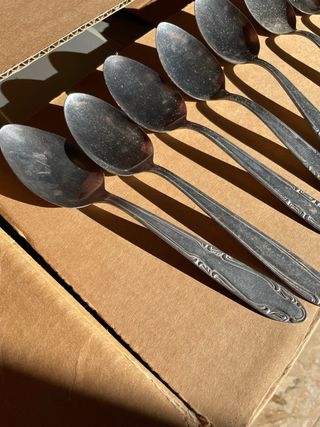 Set 7 Cucchiai in acciaio Inox