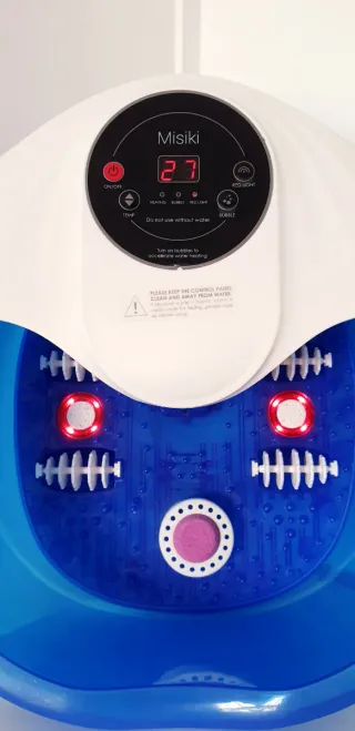 HIDROMASAJE DE PIES CON 4 RODILLOS Y PIEDRA PÓMEZ