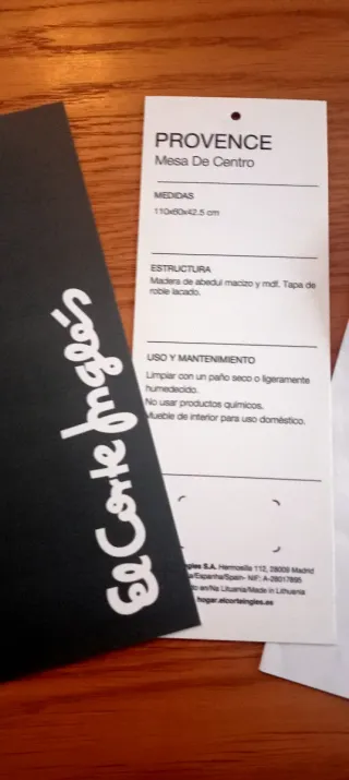¡¡¡Súper precio!!! Mesa centro de madera Provence