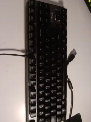 Teclado GXTrust TKL RGB Negro