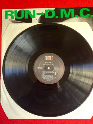 Vinilo rap Run-DMC ‎– Back From Hell