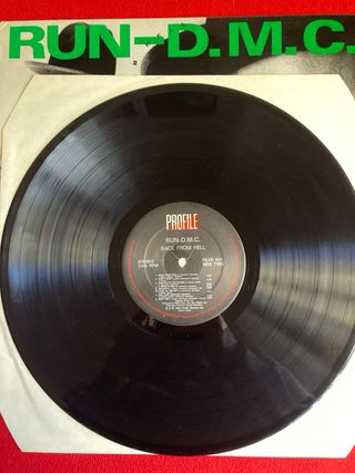 Vinilo rap Run-DMC ‎– Back From Hell