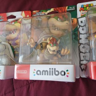 Amiibo Bowser Nintendo Novos