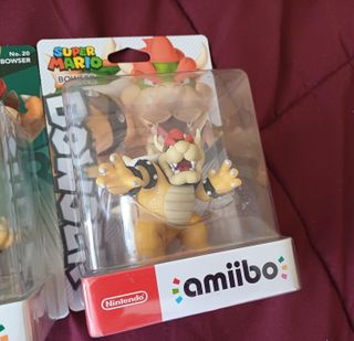 Amiibo Bowser Nintendo Novos